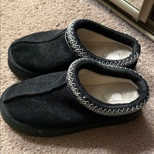 MIA Black Slip-On Shoes